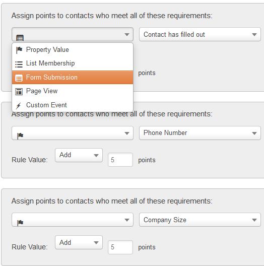 Hubspot form submission